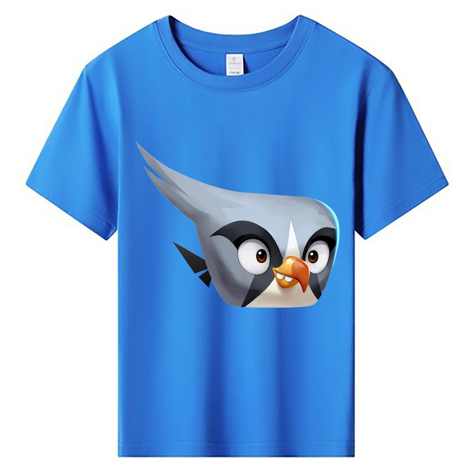 （画像用） Angry Birds アングリーバード 綿100％キッズTシャツ（フロントプリント）
